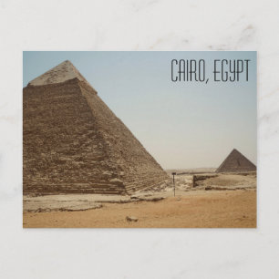 Cairo, Egypt The Great Pyramids  Postcard