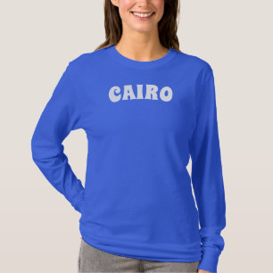 Cairo, Egypt, travel shirts, add text T-Shirt