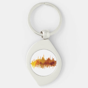 Cairo, Egypt vintage pyramids & the Sphinx Key Ring