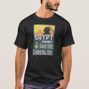 Cairo Egypt - Vintage travel poster art T-Shirt