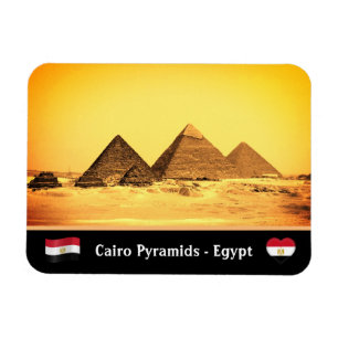 Cairo, Egyptian Pyramids - Ancient Egypt /UNESCO Magnet