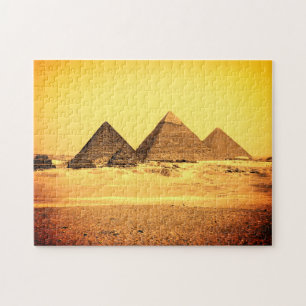 Cairo, Egyptian Pyramids - Egypt (Unesco puzzle) Jigsaw Puzzle