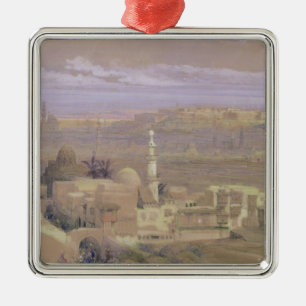 Cairo from the Gate of Citizenib, looking towards Metal Tree Decoration