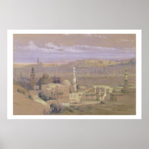 Cairo from the Gate of Citizenib, looking towards Poster