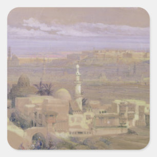 Cairo from the Gate of Citizenib, looking towards Square Sticker