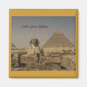 Cairo, Giza, The Sphinx (St.K.) Magnet