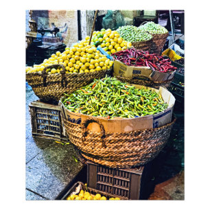 Cairo Khan el Khalili Bazaar Food Photo Print