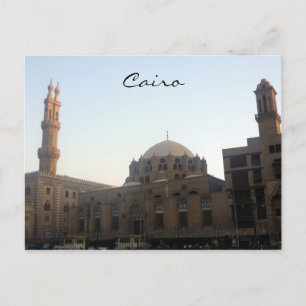 cairo mosque postcard