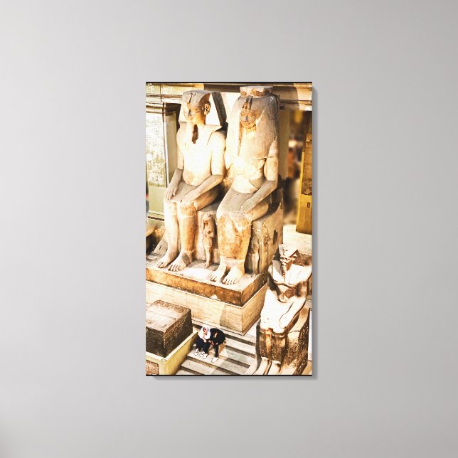 Cairo Museum of Egyptian Antiquities  Canvas Print (Front)
