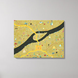 Cairo Revolution - Canvas Print