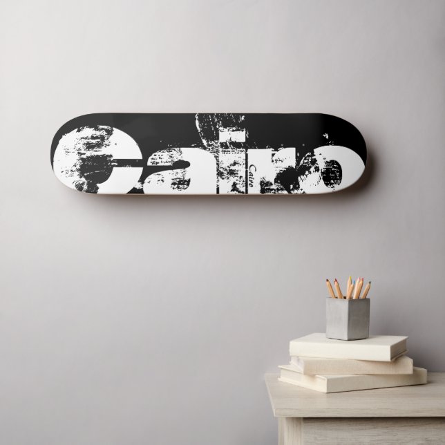 Cairo - Urban Style - Skateboard (Wall Art (Horz))