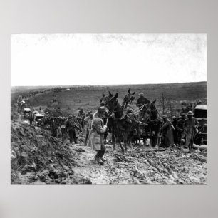 Caissons in the Mud Poster