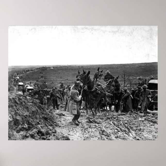 Caissons in the Mud Poster (Front)