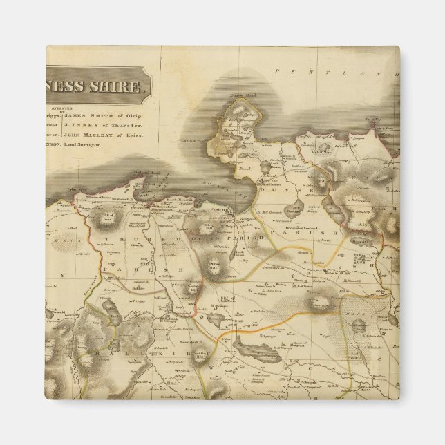 Caithness Shire Magnet (Front)