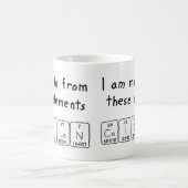 Caitlan periodic table name mug (Center)