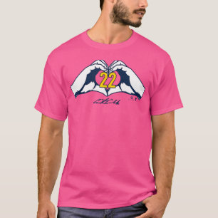 Caitlin Clark Heart 22 - Indiana Basketball T-Shirt