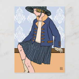 Caitlin in Blue - Postcards