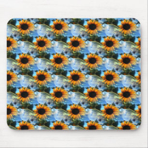 Caitlin's Sunflowers.... Mouse Mat