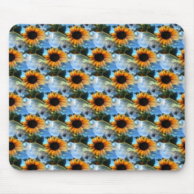 Caitlin's Sunflowers.... Mouse Mat (Front)