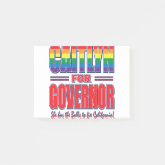 Caitlyn-for-GOV-Gay-Pride-Balls- Post-it Notes