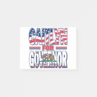 Caitlyn-for-GOV Post-it Notes