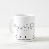 Caitlynn peptide name mug (Front Left)