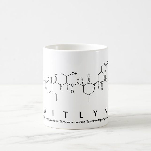 Caitlynn peptide name mug (Center)