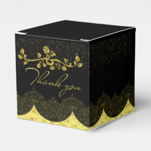 Caja de regalo con agradecimiento favour box