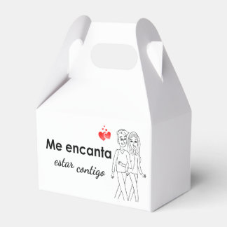 Caja para regalos favour box