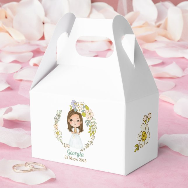 Caja para regalos Primera Comunión GEORGIA Favour Box (Wedding)