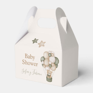 Caja Para Regalos Teddy Bear Baby Shower Boy Favour Box