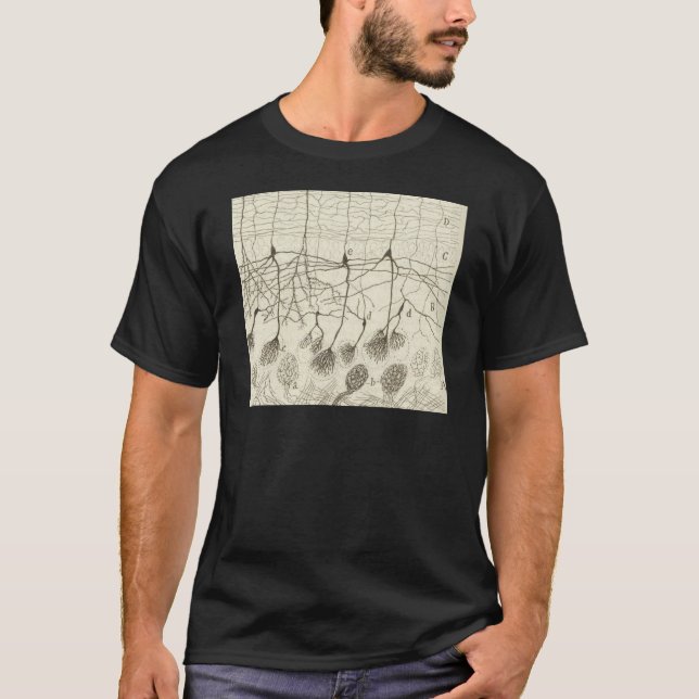 Cajal's Neurons 8 T-Shirt (Front)