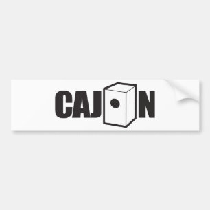 Cajon Bumper Sticker