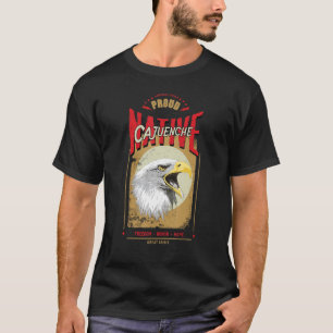 Cajuenche Native American Eagle Spirit Vintage Hon T-Shirt