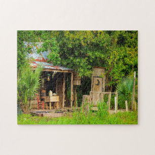 Cajun Cabin Louisiana. Jigsaw Puzzle
