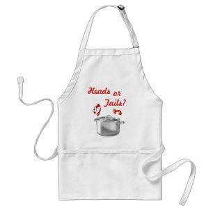 Cajun Chef Heads or Tails Apron