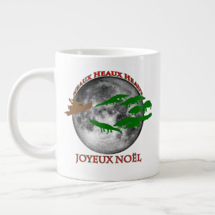 Cajun Christmas Large Coffee Mug