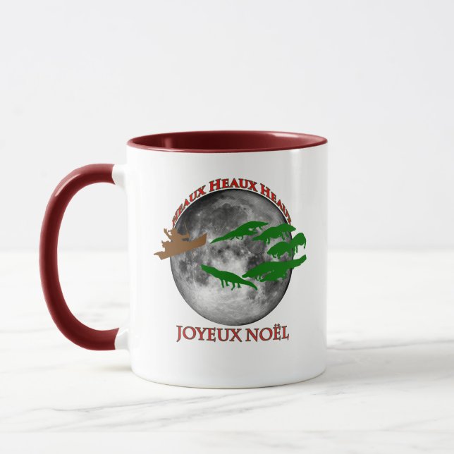 Cajun Christmas Mug (Left)