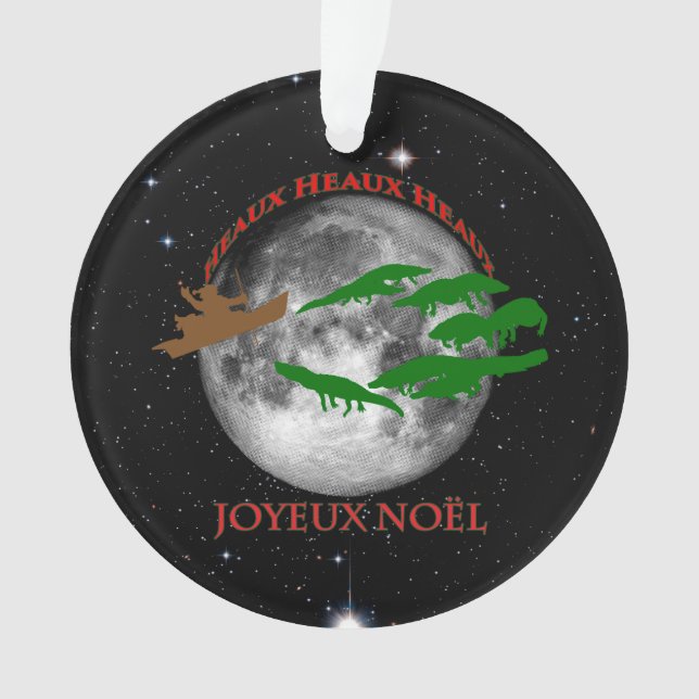 Cajun Christmas Ornament (Front)