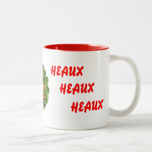 CAJUN CHRISTMAS Two-Tone COFFEE MUG