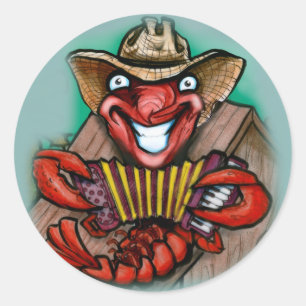 Cajun Classic Round Sticker