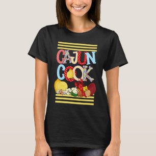 Cajun Cook Lobster Chef Crawdad Party Crayfish Fis T-Shirt