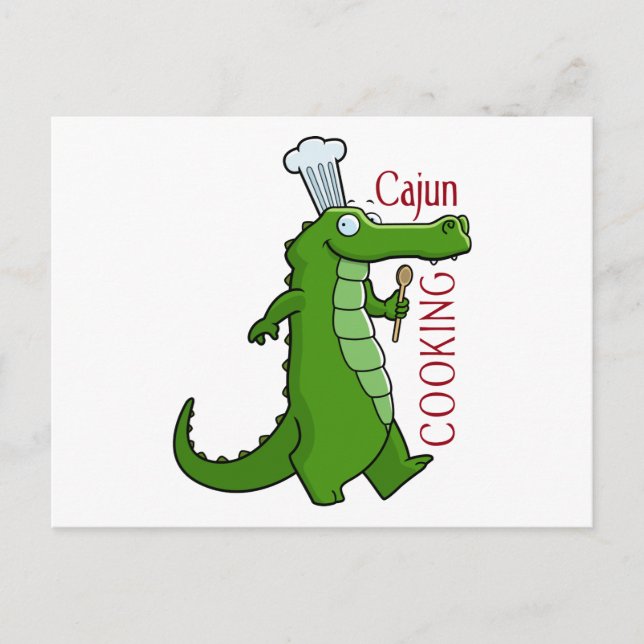 cajun_cooking postcard (Front)