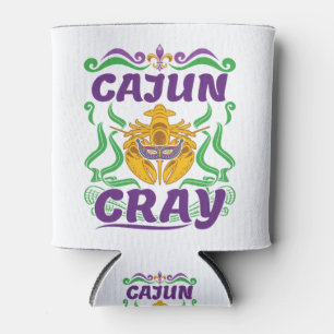 Cajun Cray Crawfish Boil Louisiana New Orleans Can Cooler