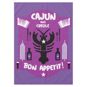 Cajun & Creole Cooks Tablecloth