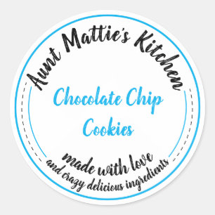 Cajun Kitchen Cooking Love Food Item Label