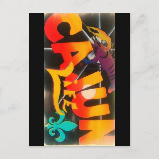 Cajun Life Postcard (Front)