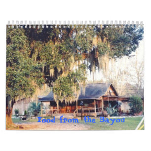 Cajun Recipes Cook Book Calendar