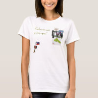 Cajun T-shirt, Embrassez-moi, je suis ca...