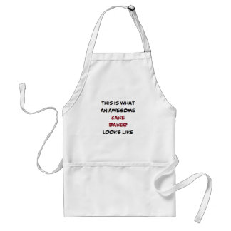 cake baker, awesome standard apron